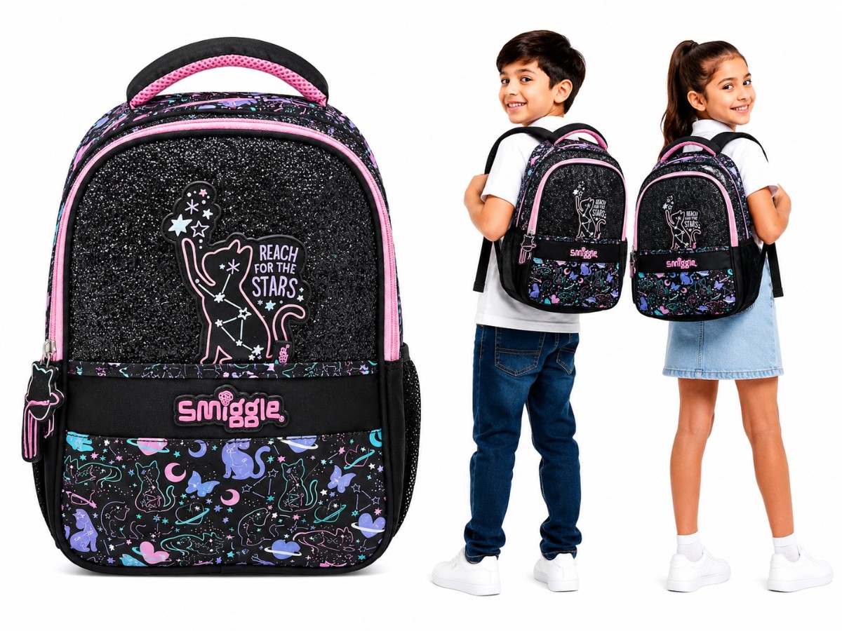 Smiggle Back To School Backpack (Reach for the stars)