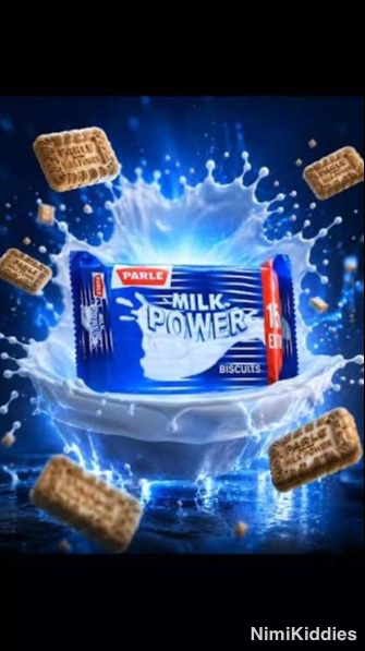 Parle Milk Power Biscuits 65g.