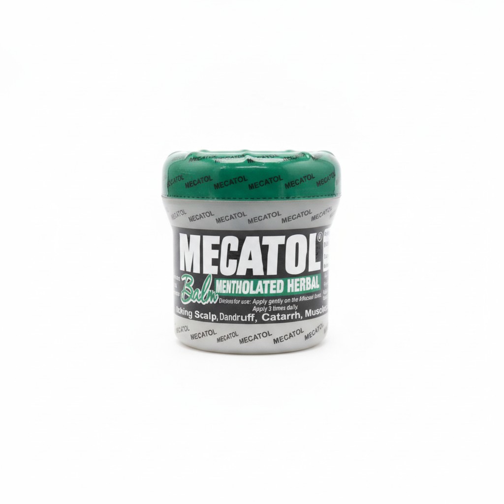 Mecatol mentholated herbal balm 100g