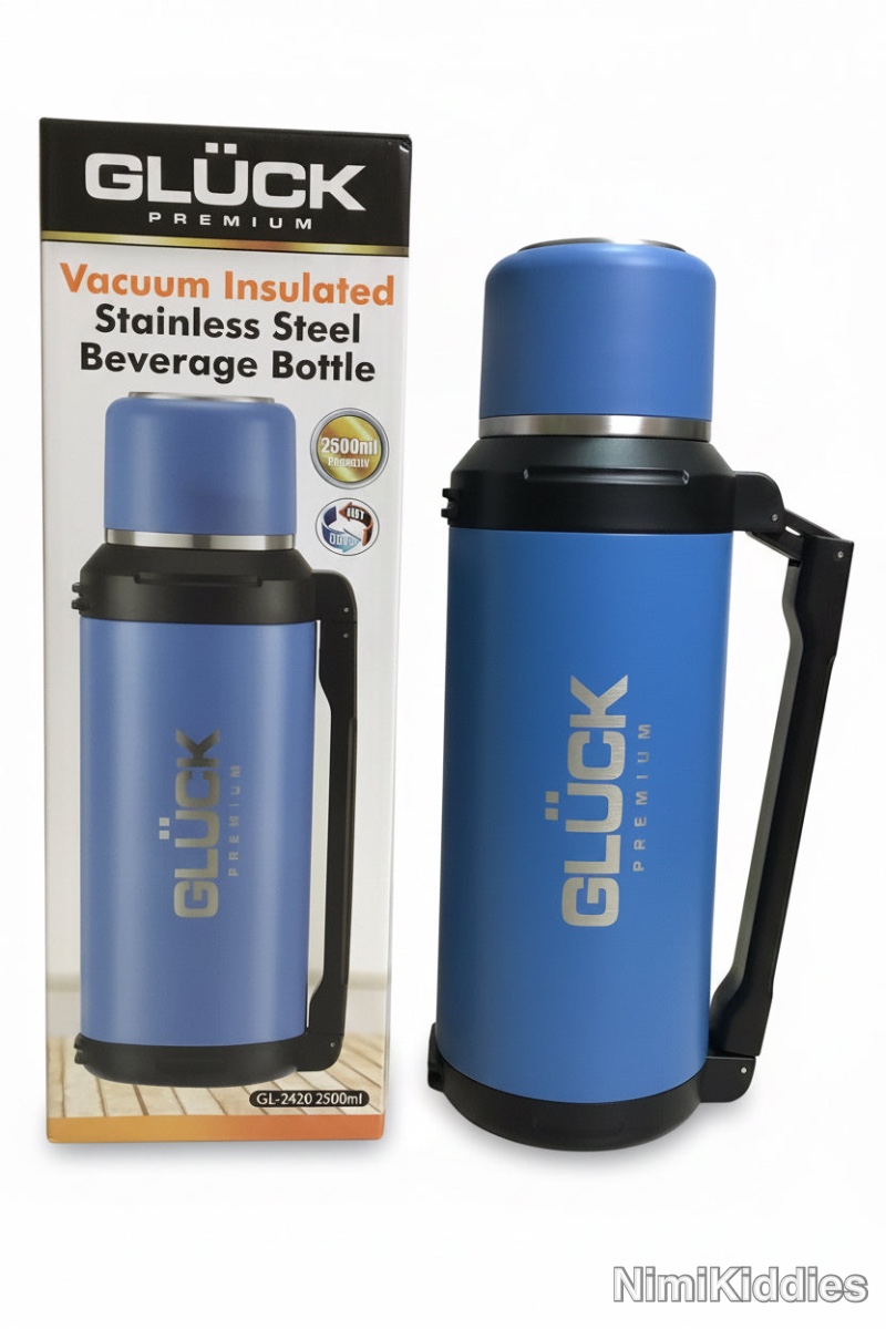 Gluck Vacuum Stainless Steel Flask GL-2420 (2500ml).