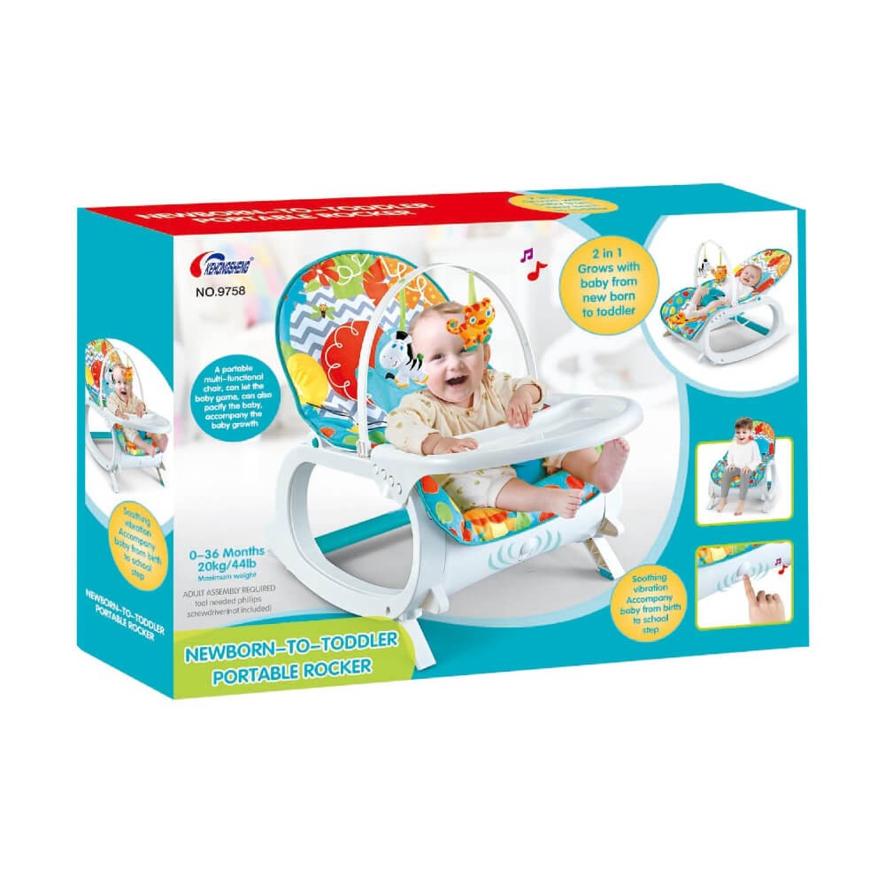 Kehongsheng 3in1 Newborn To Toddler Portable Rocker