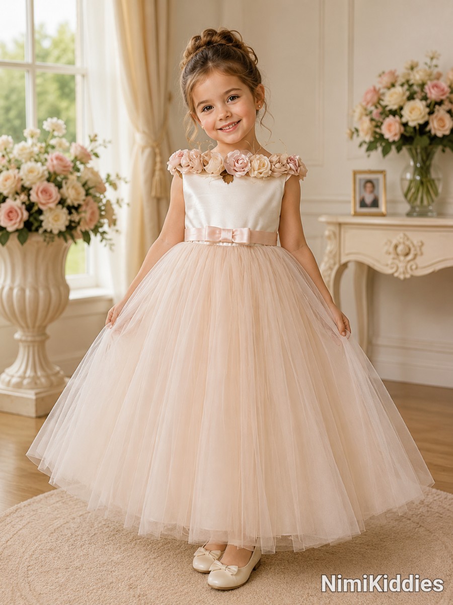 Porca Rose Ball Gown