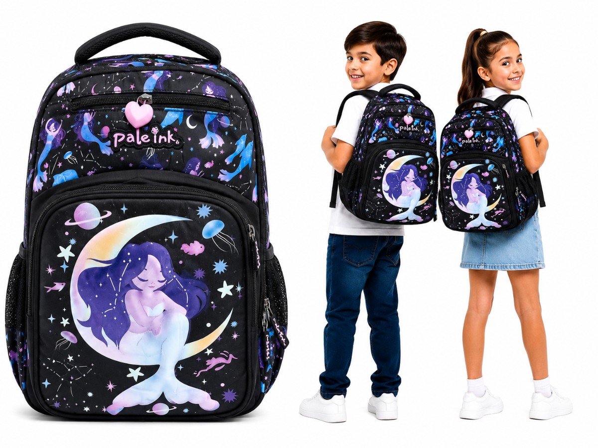 Paleink Back To School Backpack (Ariel The Mermaid)