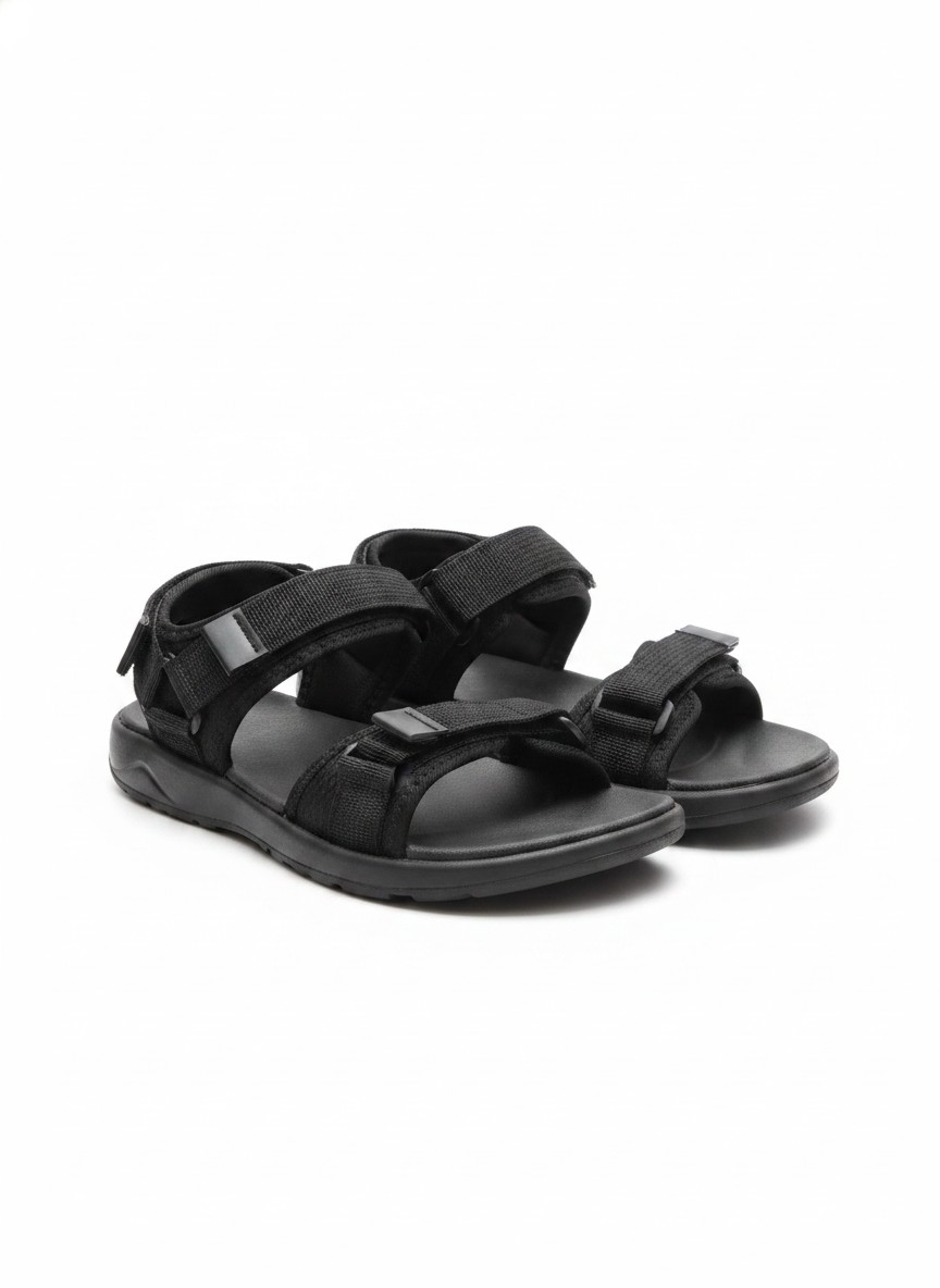 Cute Black Kito Sandals