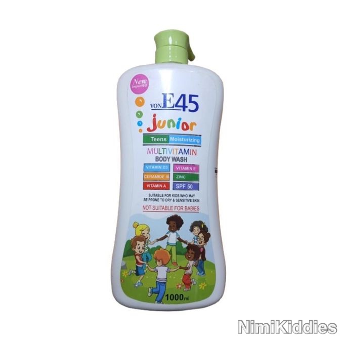 VonE45 Junior Teens Moisturizing Body Wash 1000ml.