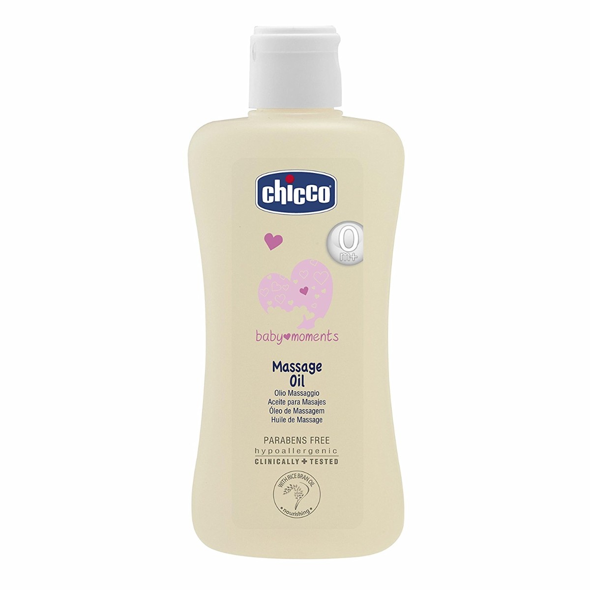 Chicco Baby Moments Massage Oil (200 ml).