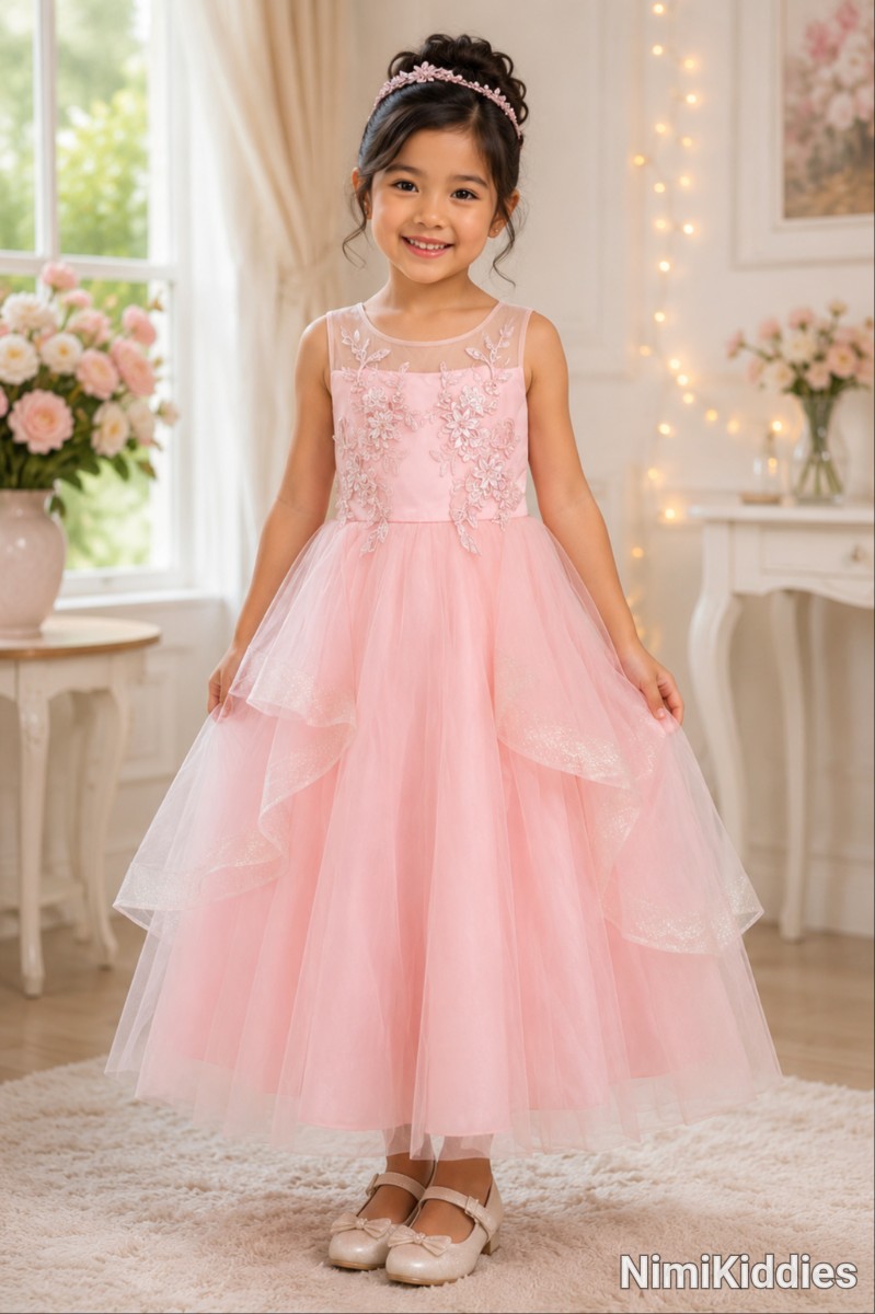 Tivito Girls Ball Gown