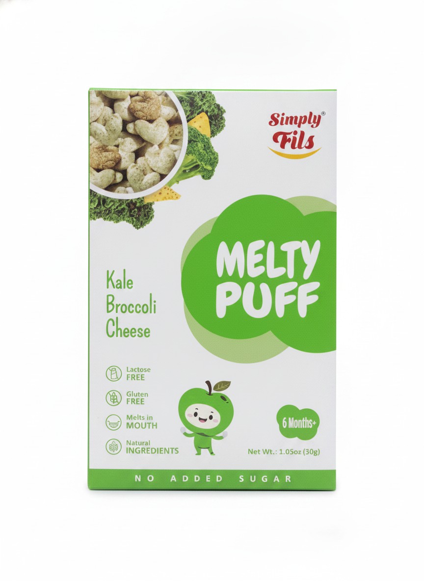 Simply Fils Melty Puff (Kale Broccoli Cheese)