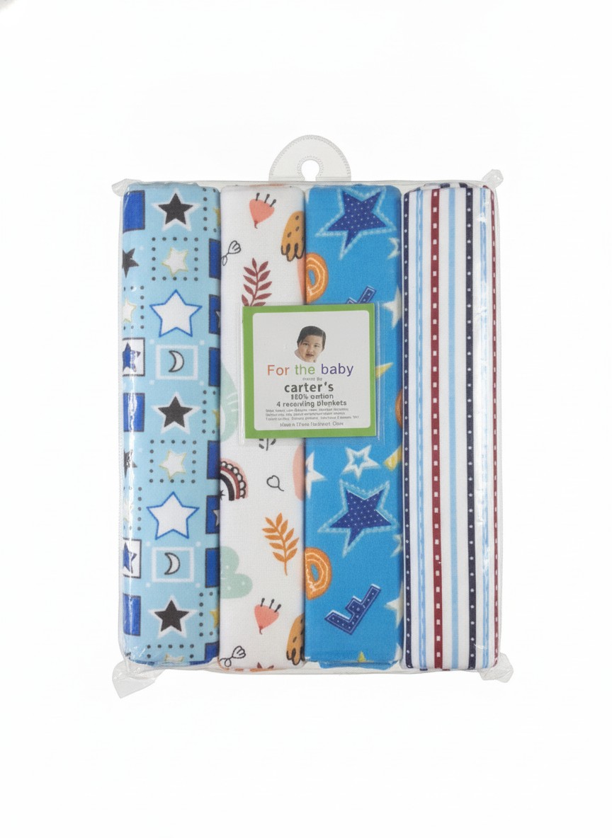 Carter's For The Baby Receiving Blankets