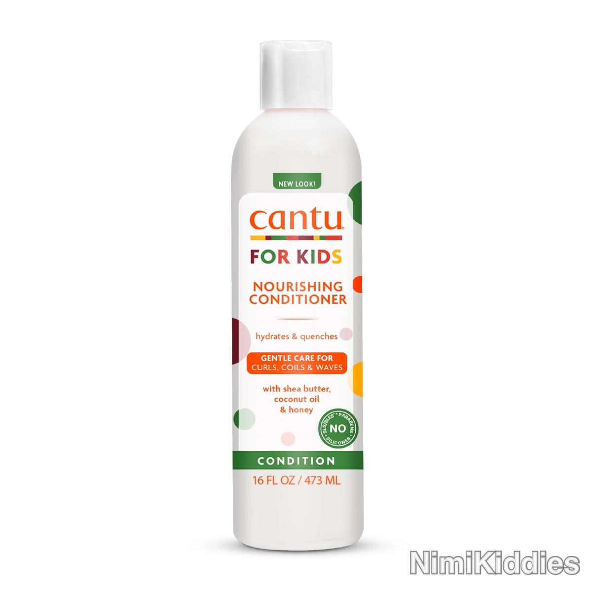 Cantu For Kids Nourishing Conditioner With Shea Butter Coconut Oil & Honey 473ml.