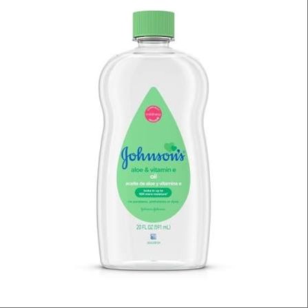 Johnson's Aloe & Vitamin E Oil. 591ml