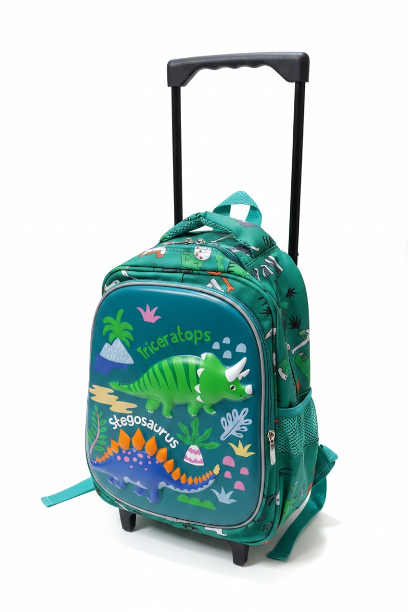 Character Trolley Backpack (Dinosaur)
