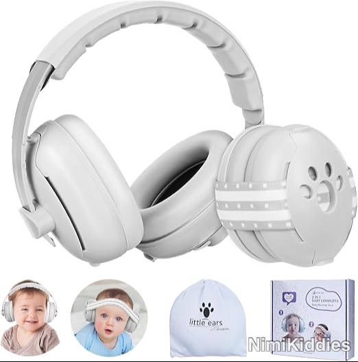 Hua Qia 2in1 Baby Earmuffs (1-48 Months)