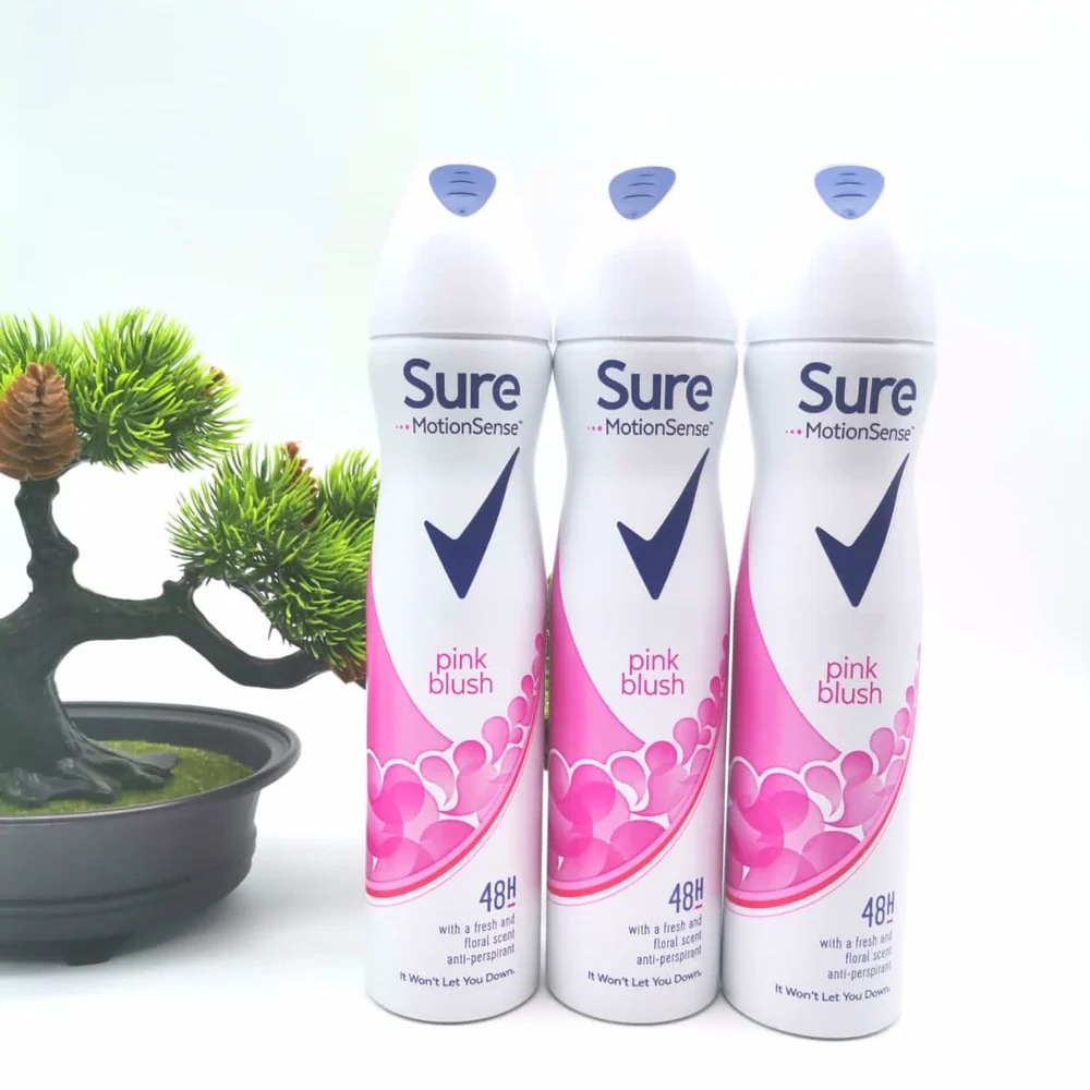 Sure Motion Sense 48H Pink Blush 250ml.