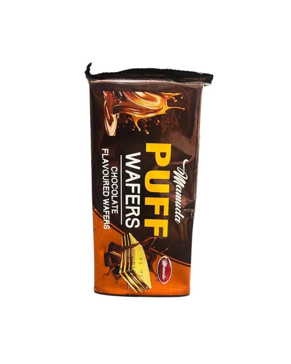 Mamuda Puff Wafers Chocolate Flavoured Wafers