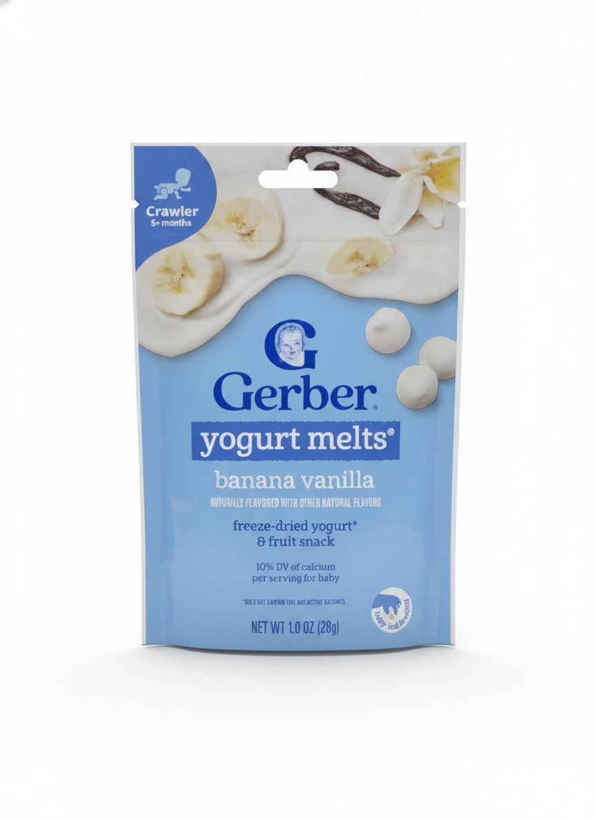 Gerber Yogurts Mrlts (BananaVanilla)