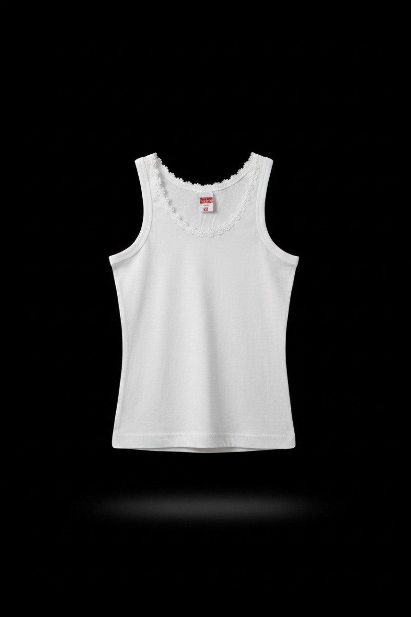 Ozlem Kids Cotton Singlet(Girls)
