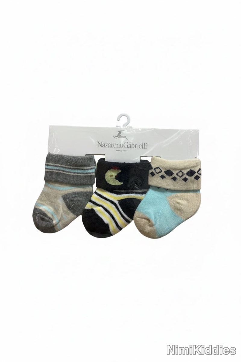 Nazarenogabrielli baby socks 3in1 Set.