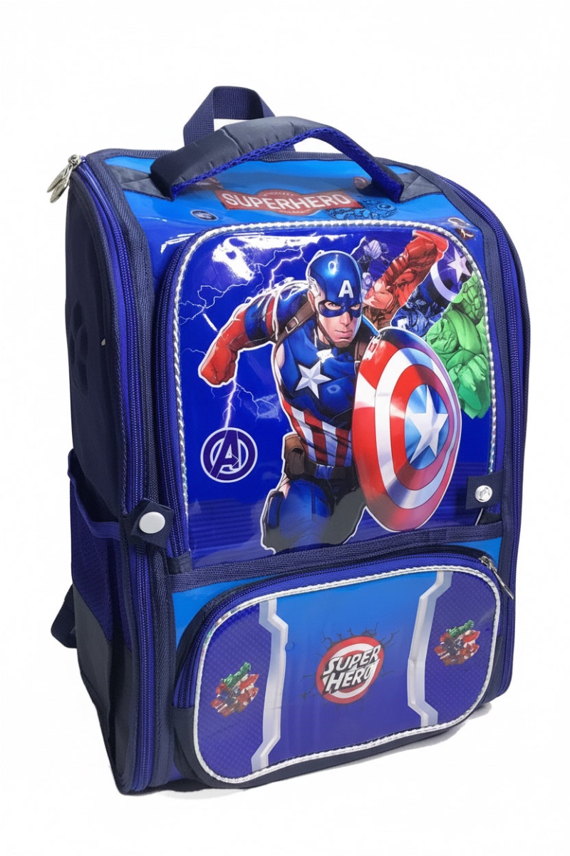 Back to school backpack (Super hero)