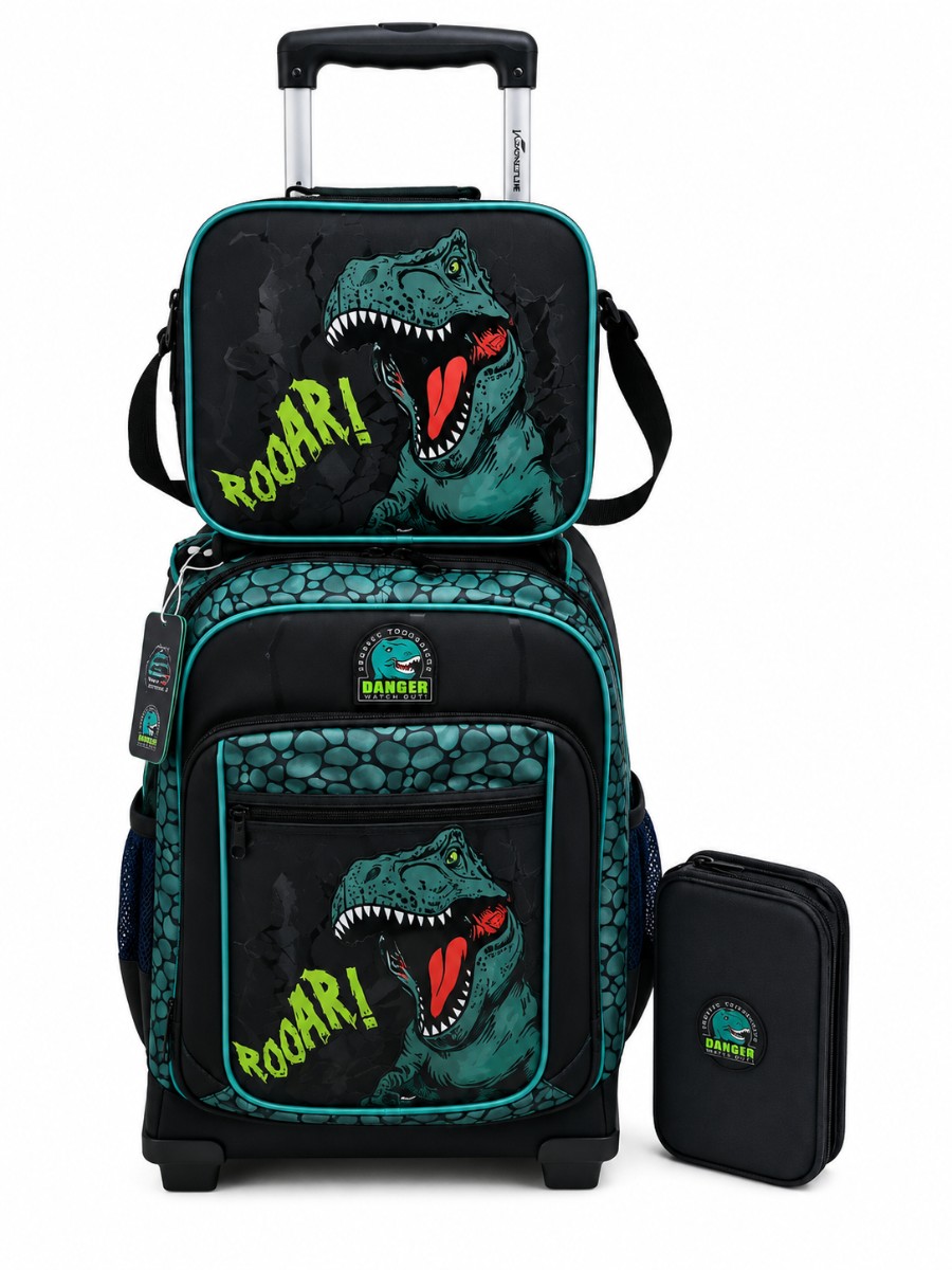 JasmineStar Danger Rooar (US) Trolley 3in1 Backpack (18inches)