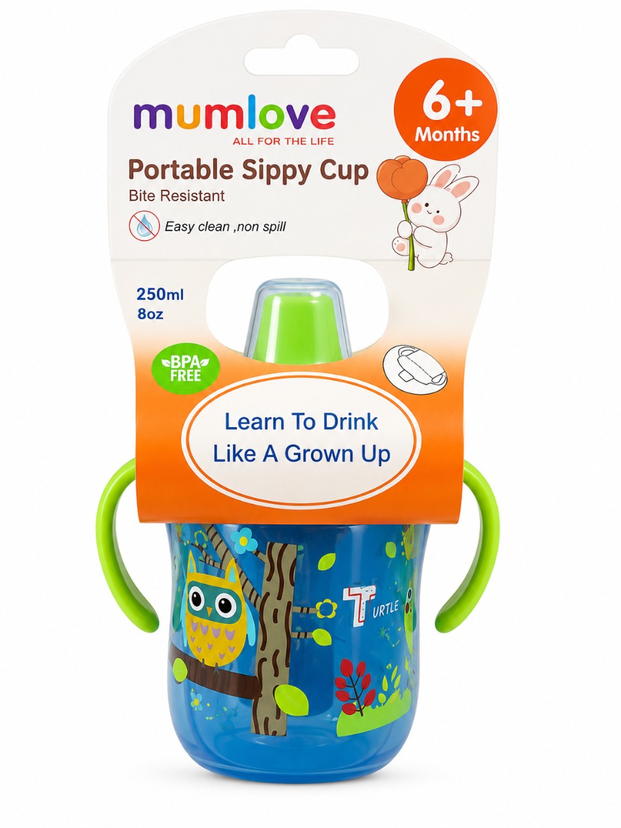 Mumlove Portable Sippy Cup (250ml 6m+).