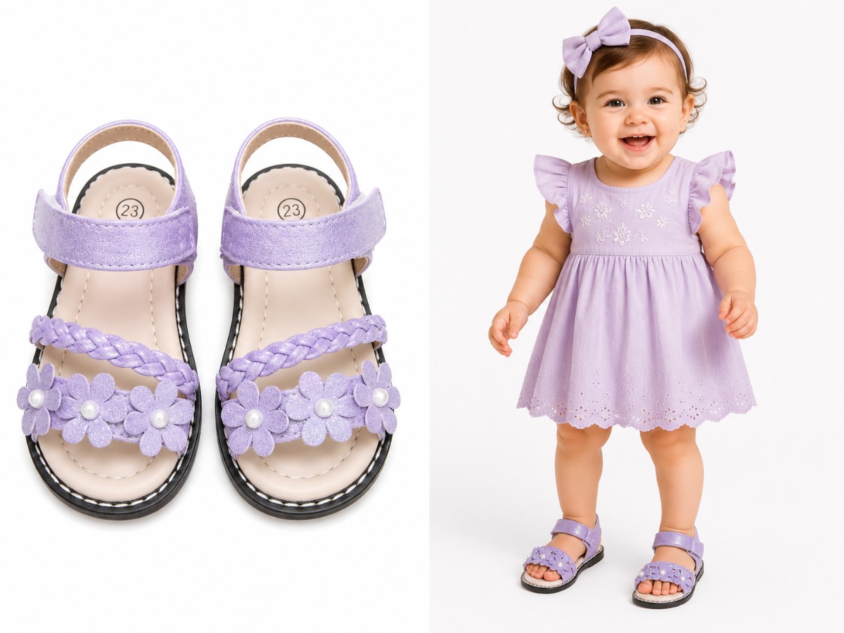 Cute Purple Sandals