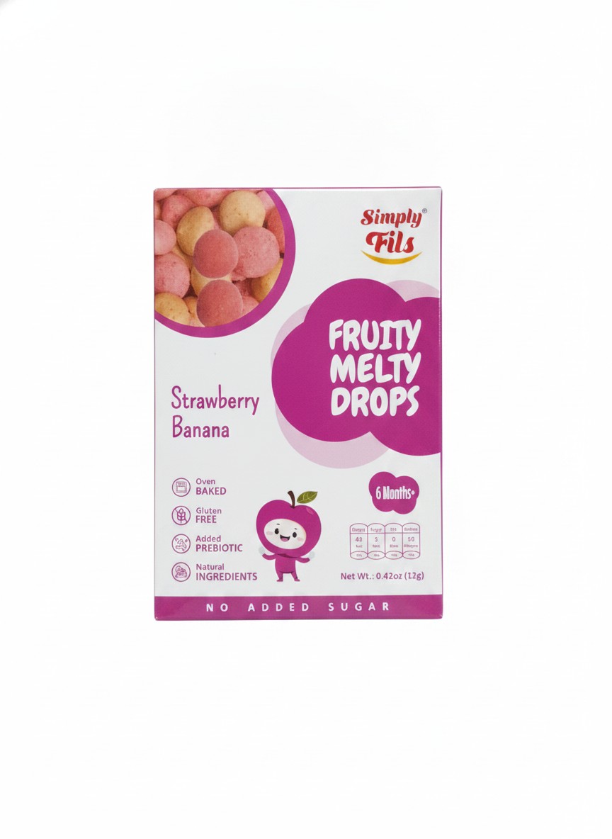 Simply Fils Fruity Melty Drops (Strawberry Banana)