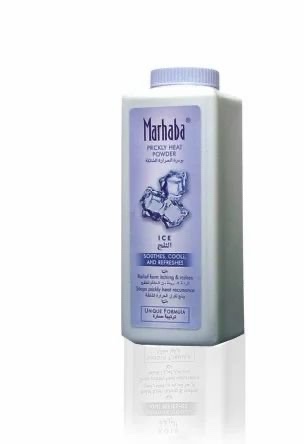 Marhaba Prickly Heat Powder (Ice) 200g.