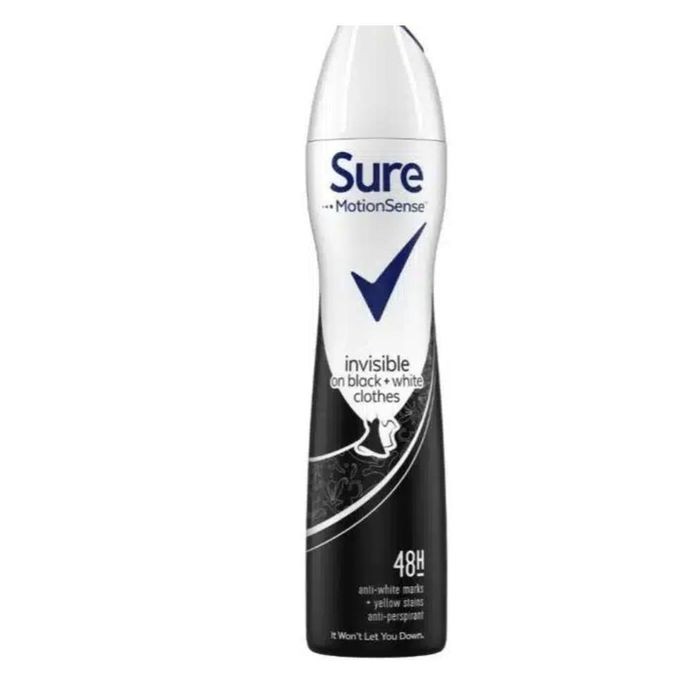 Sure Motionsense Invisible On Black + White Clothes