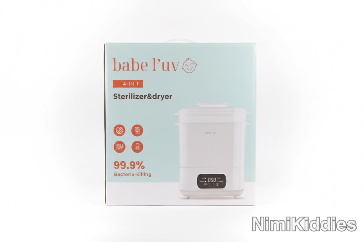 Babe L'uv 4in1 Sterilizer & Dryer (Without Bottle).