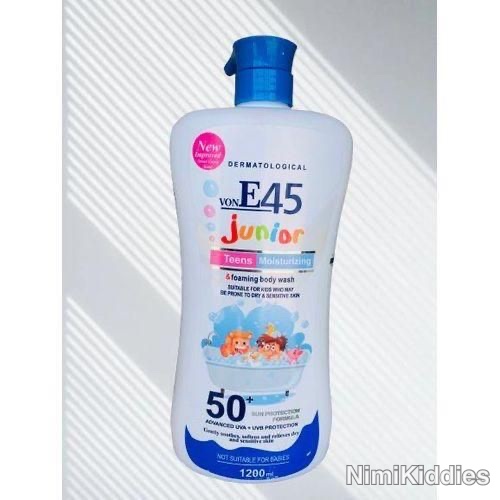 VonE45 Junior Teens Moisturizing & Foaming Body Wash 1200ml.