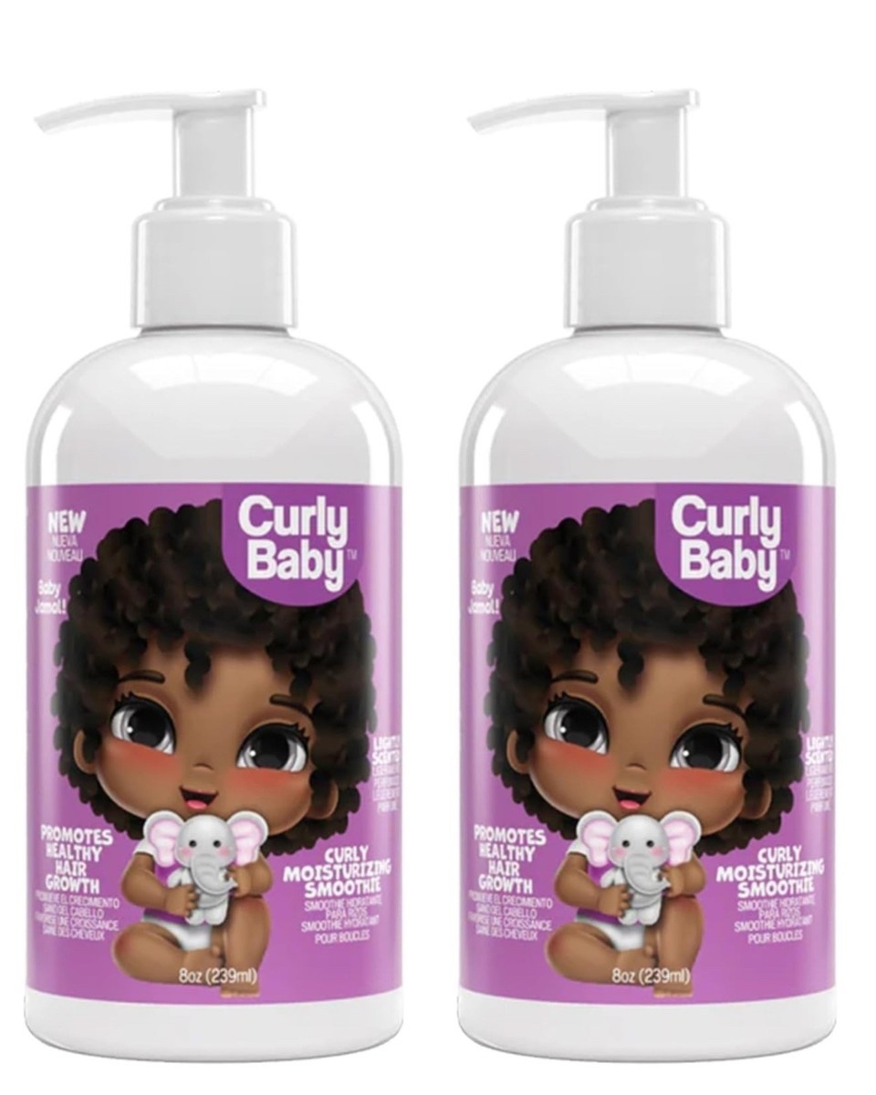 New Nueva Curly Baby Moisturizing Smoothie (239ml).
