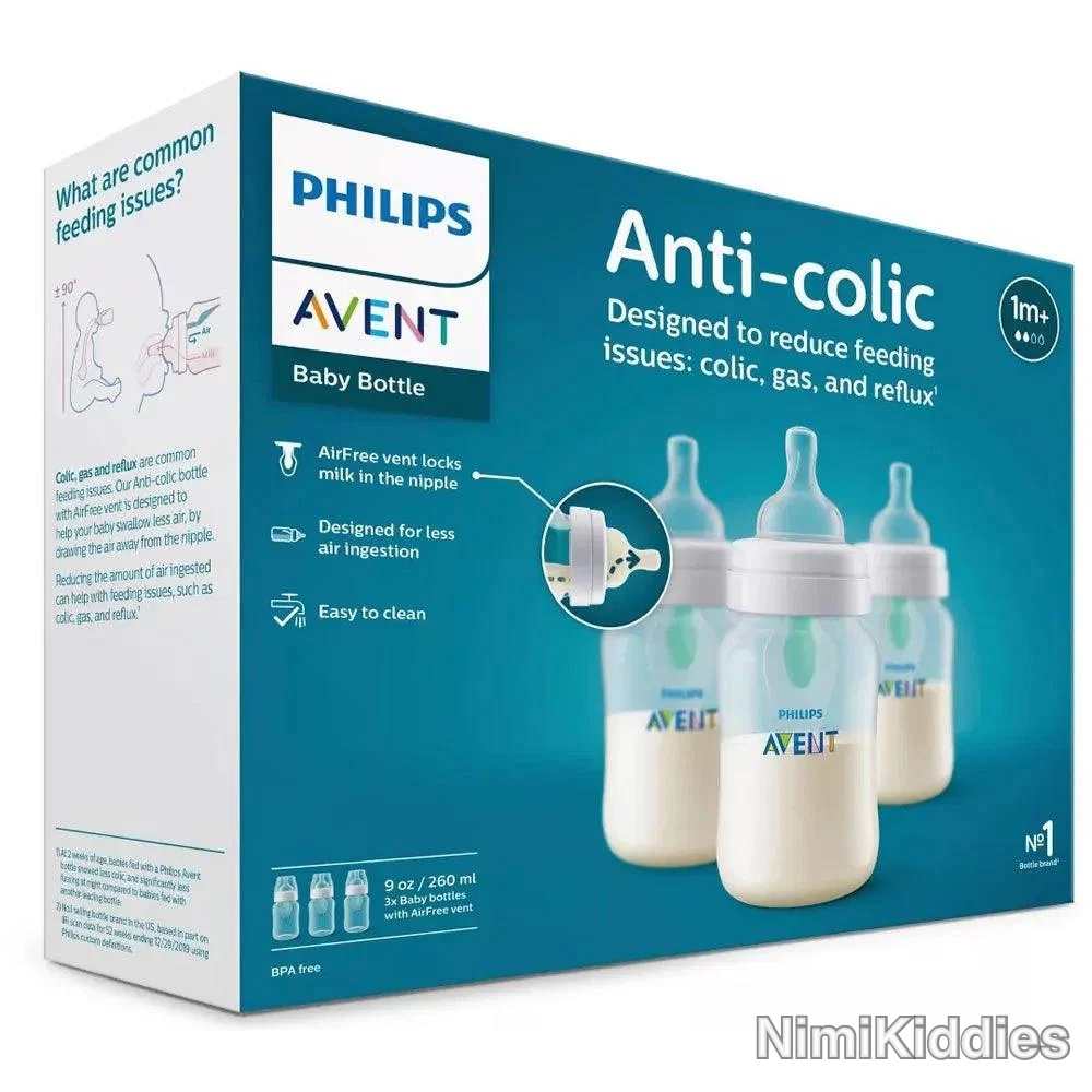 Philips Avent Anti-Colic 3packs Baby Bottles 125ml.