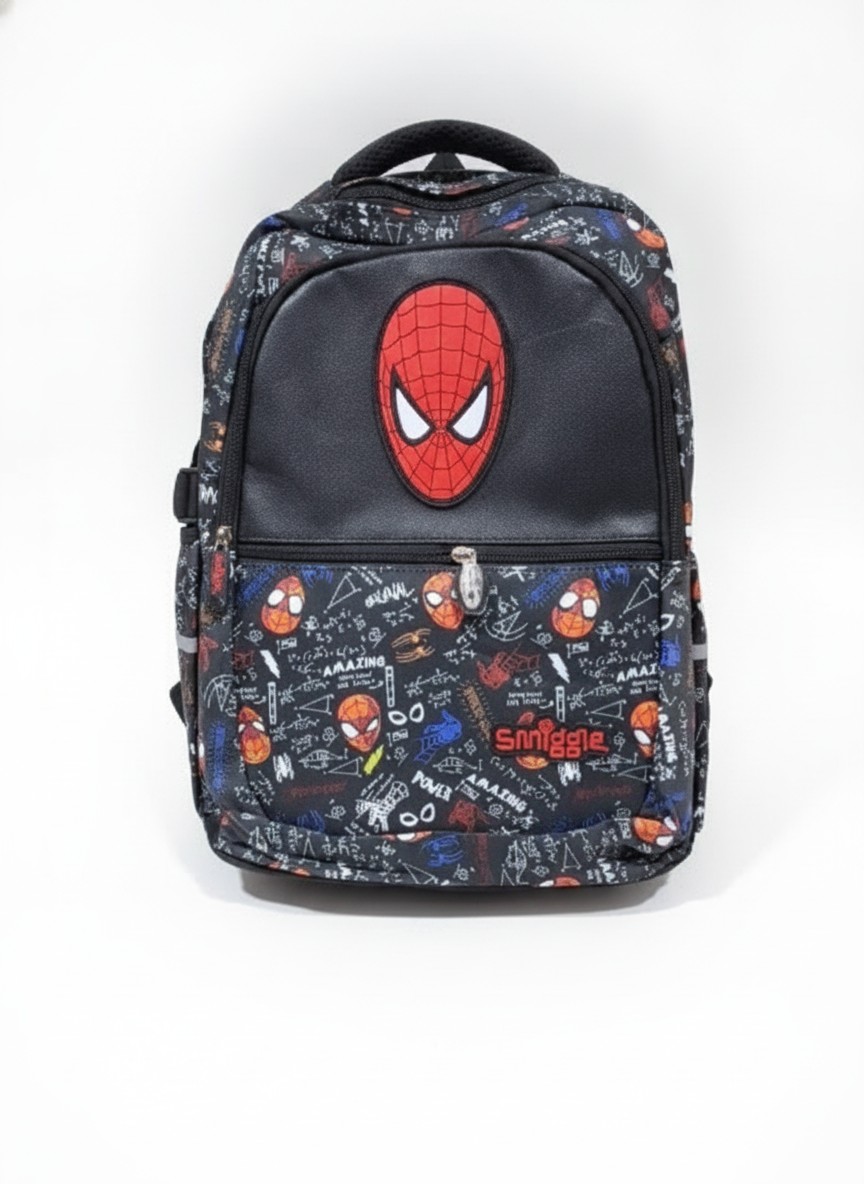 Smiggle Back To School Backpack (Spiderman)