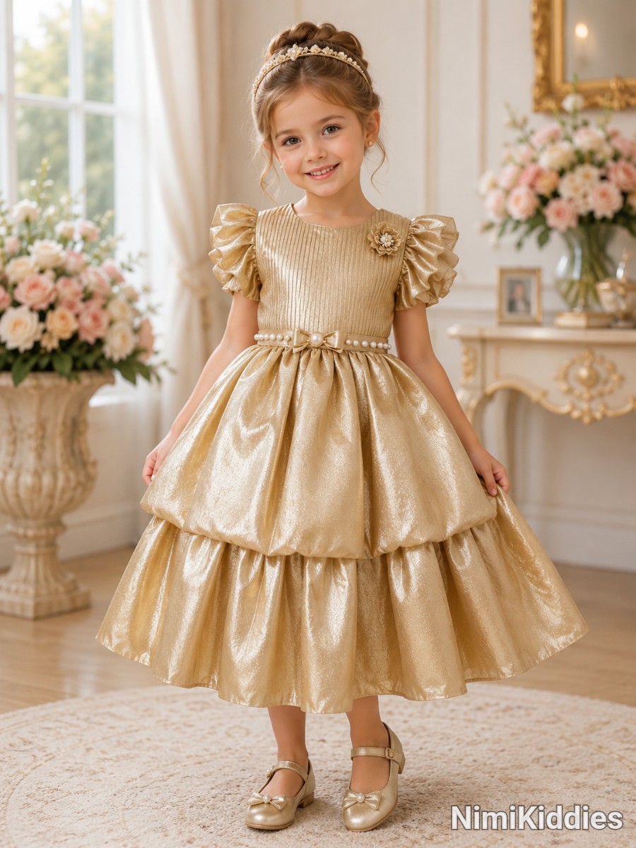 Bau Yan Mu Se Girls Ball Gown.