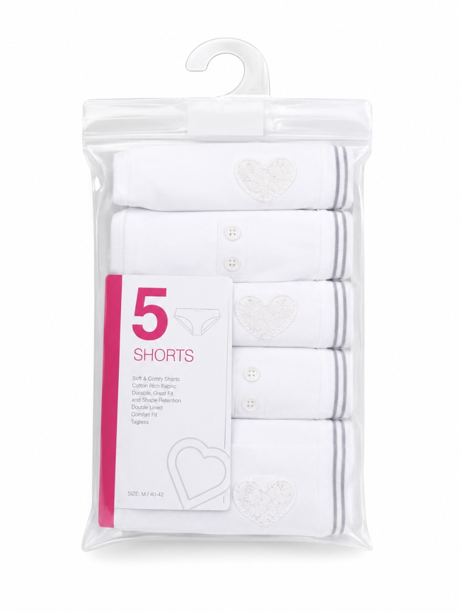 Primark 5 Shorts Cotton Rich