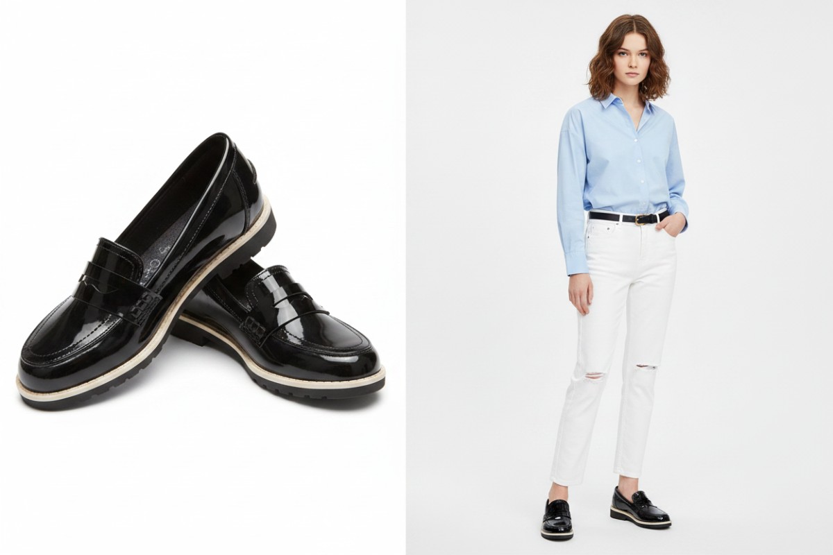 George My School Shoe For Girls