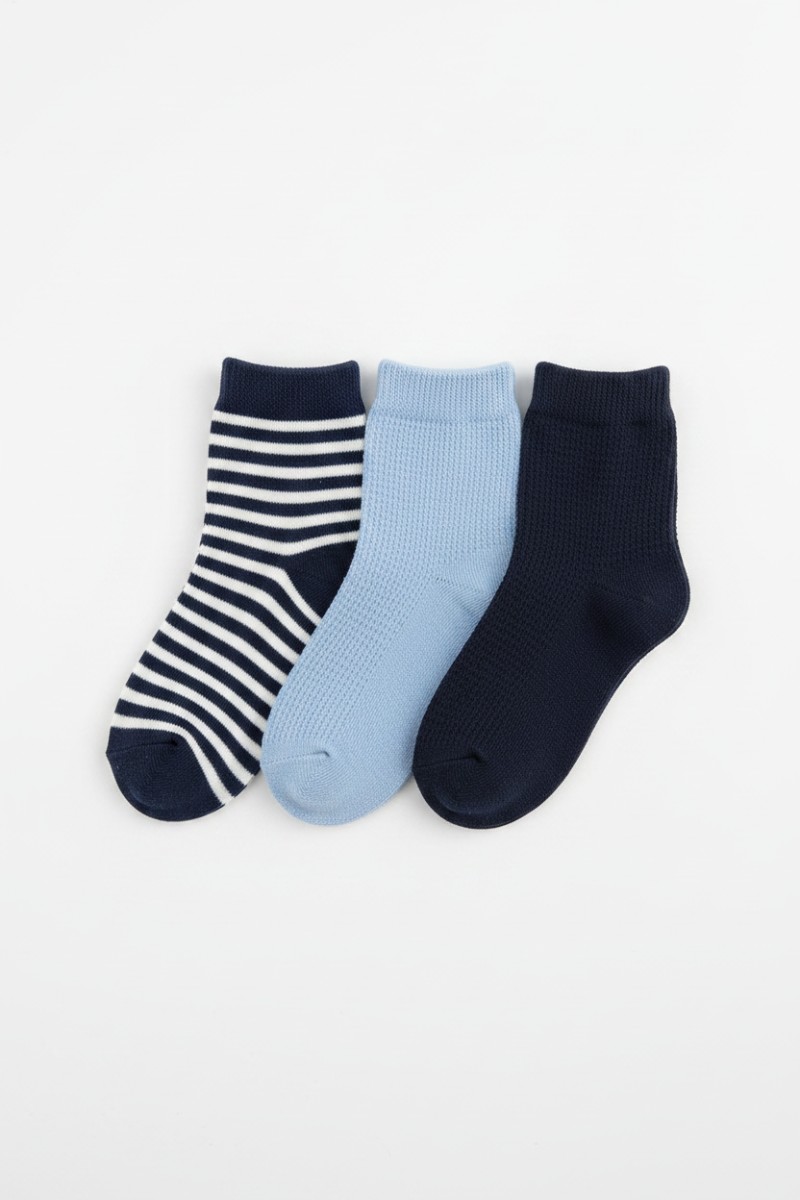 Kids 3 Pairs Fashion Socks