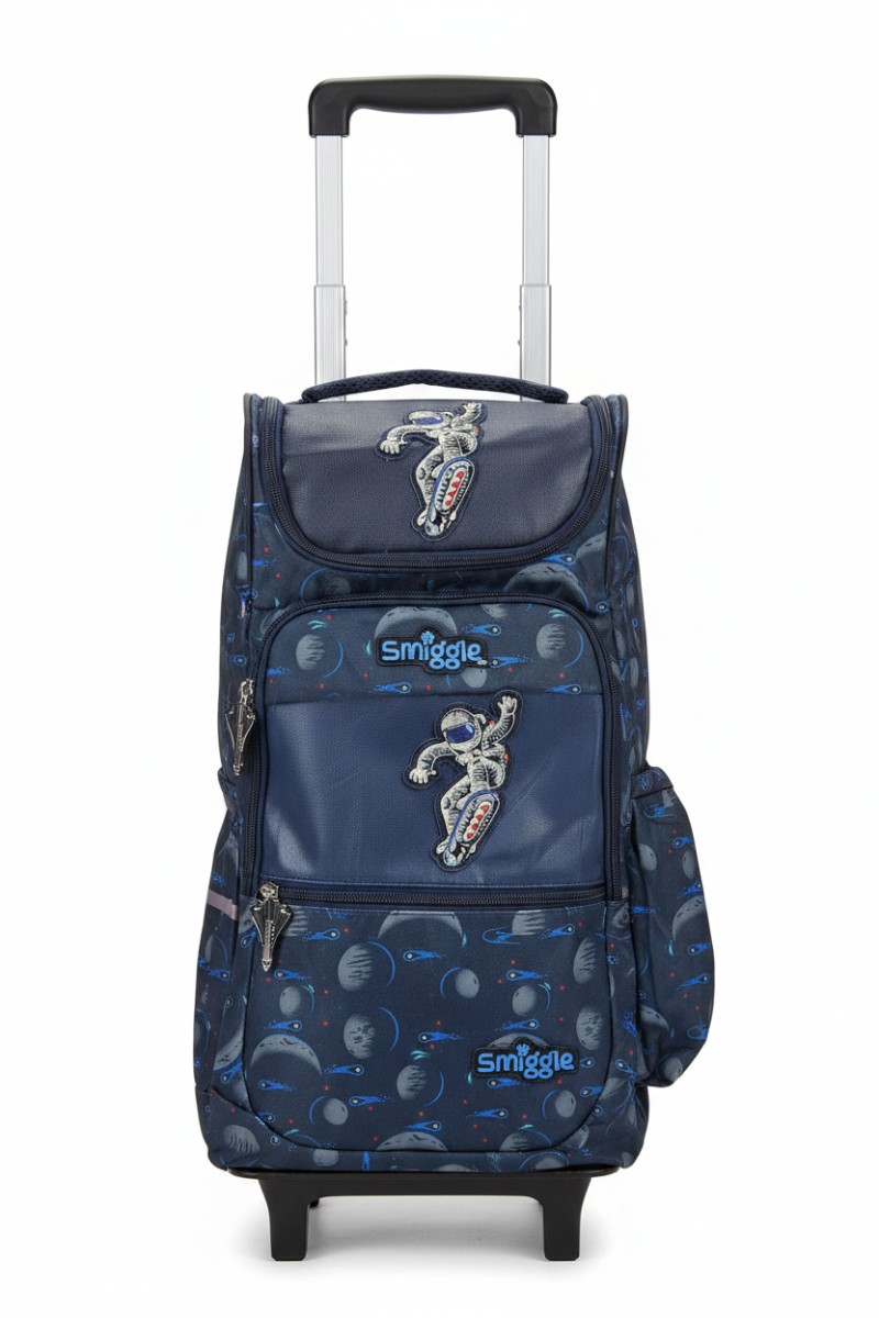 Smiggle Back To School Trolley Backpack (Astronaut)