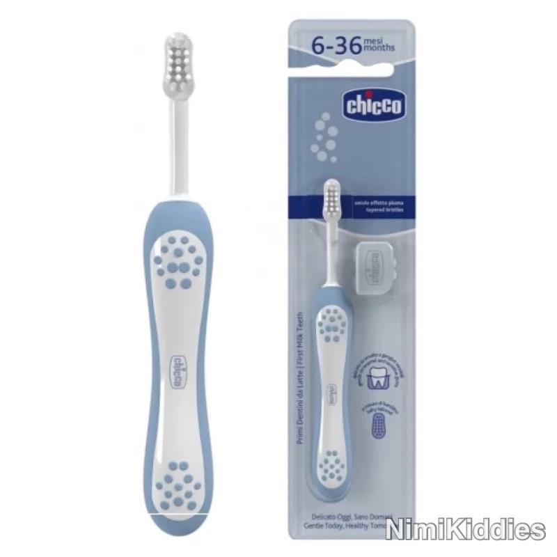 Chicco milk teeth brush 6-36 months.