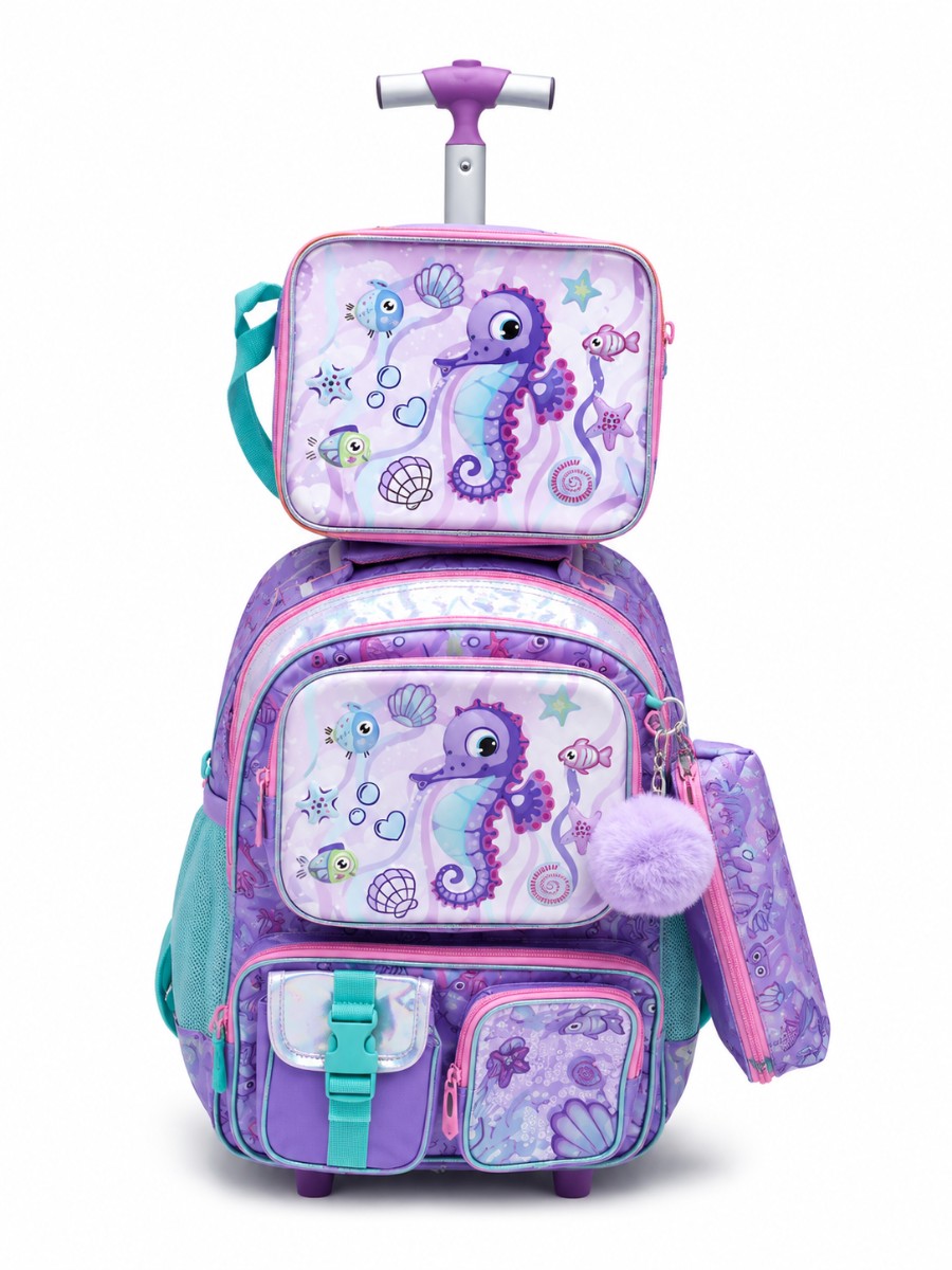 JasmineStar Water Horse (US) Trolley 3in1 Backpack (17inches)