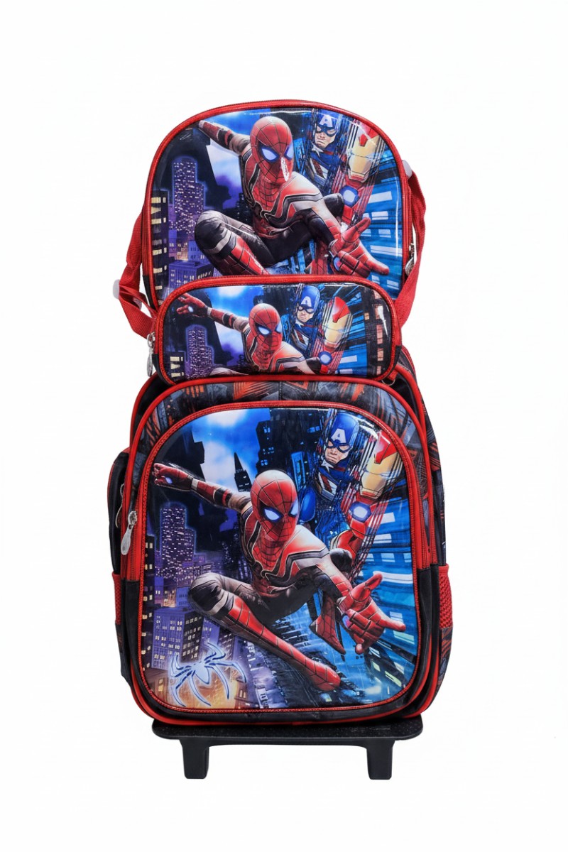 Character Trolley Backpack (Spiderman)