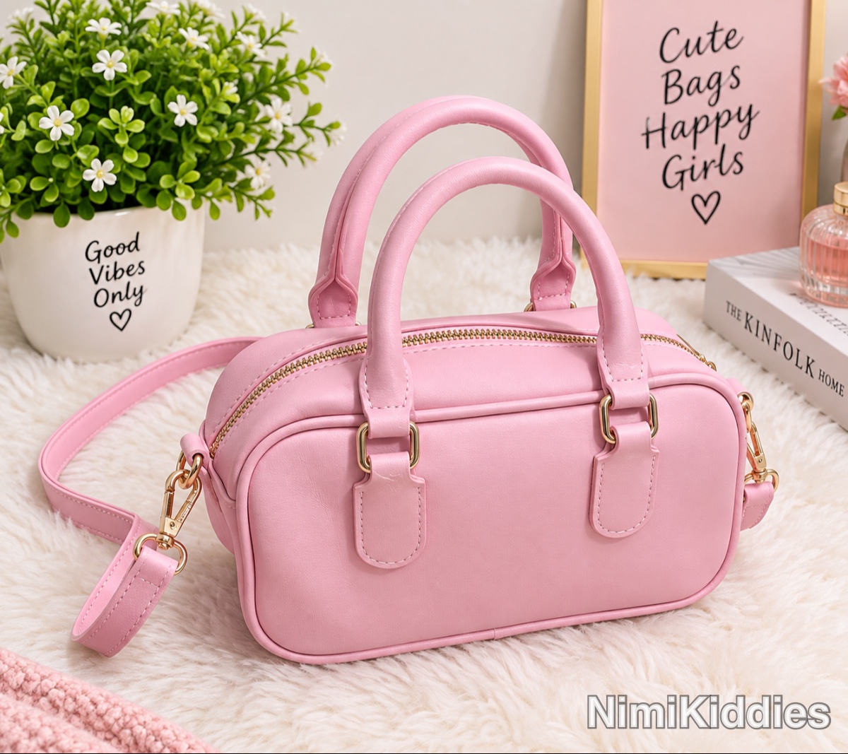 Rainsmore Elegance Girls Leather Hand Bag
