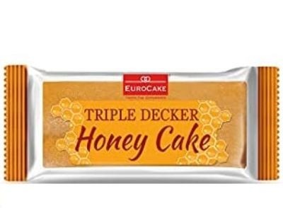 Eurocake Triple Decker Honey Cake 60g.