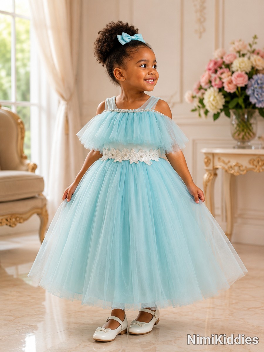 Deti Kids Armless Ball Gown