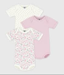 George Baby Short Sleeve Bodysuit 3in1 6-9m