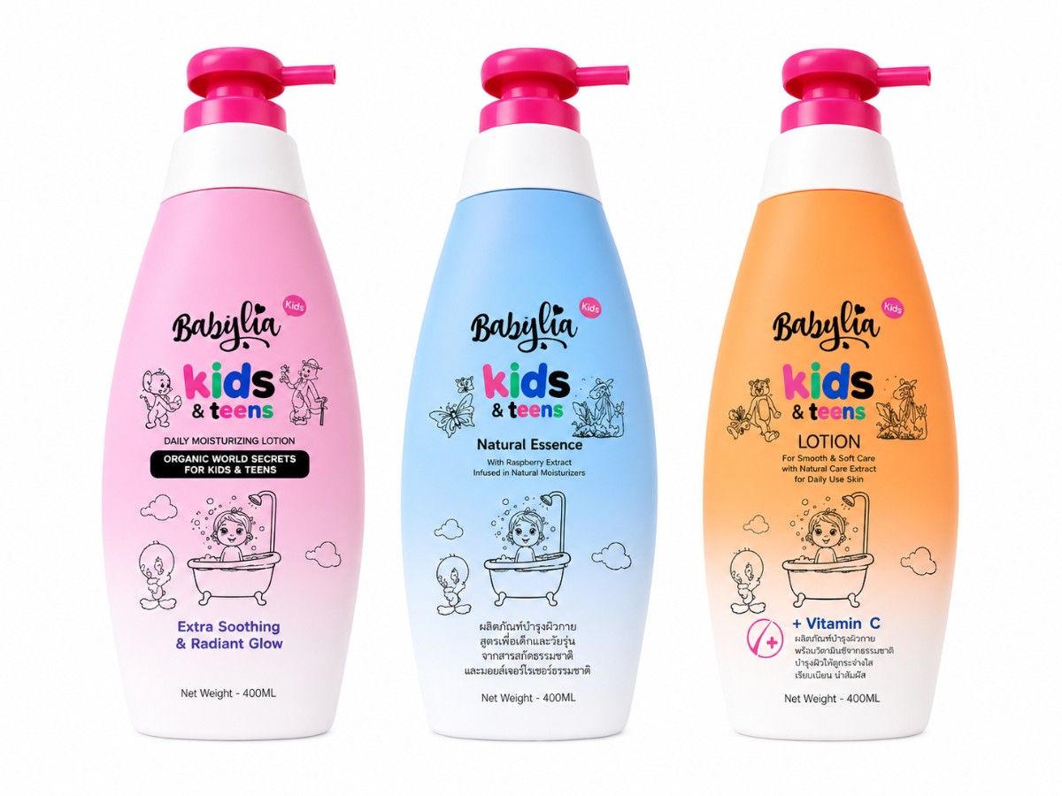 Babylia Kids & Teens Moisturizing Lotion 400ml