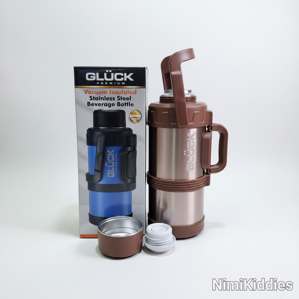 Gluck Premium Vacuum Insulated Stainless Steel Beverage Bottle (6000ml).