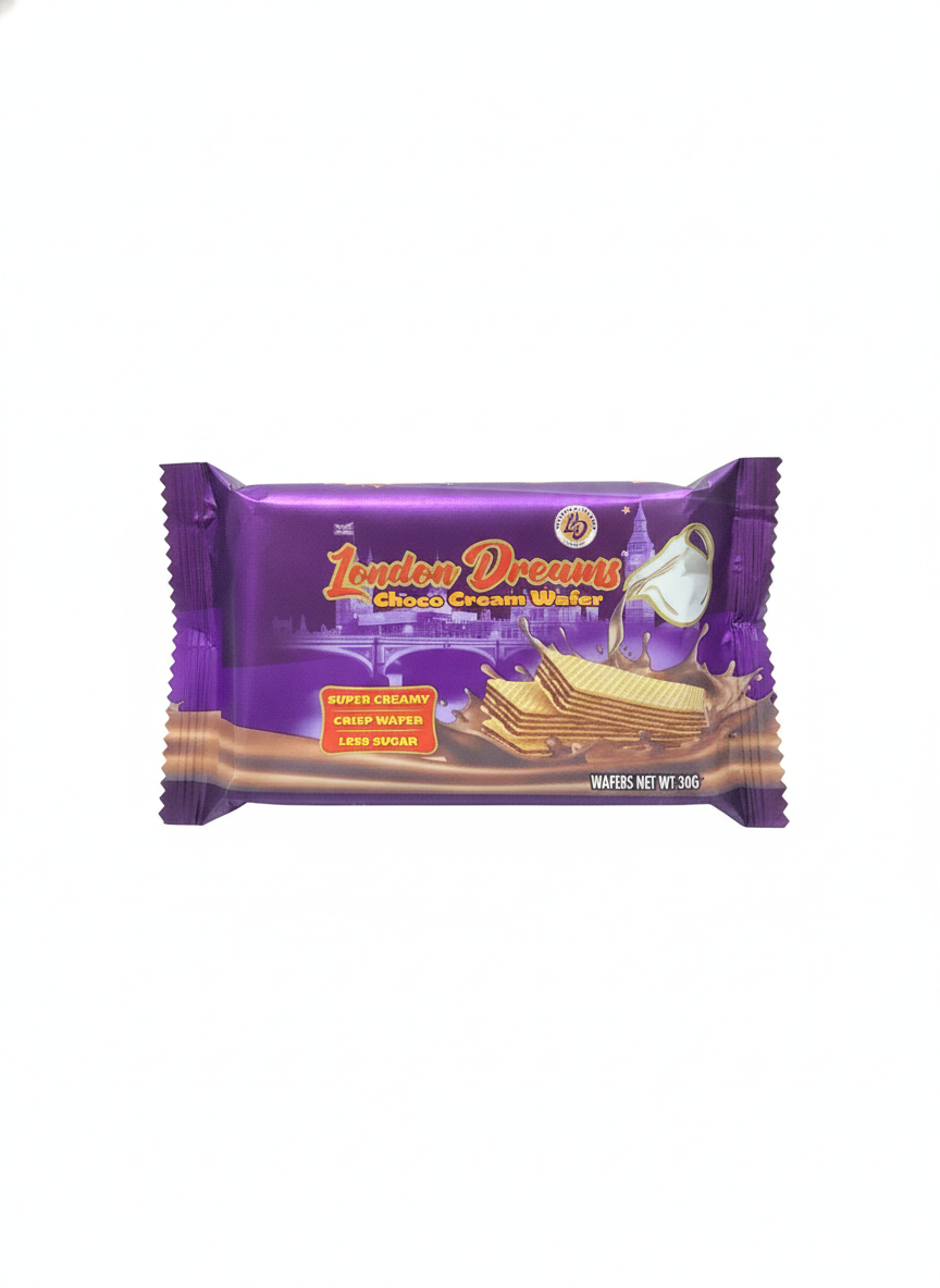 London Dreams Choco Cream Wafer Biscuit 30g.