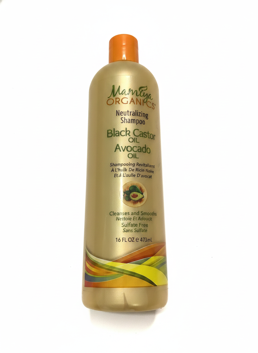 Mamiya Organics Lavish Conditioning Shampoo (Black Castor Oil Avocado Oil).